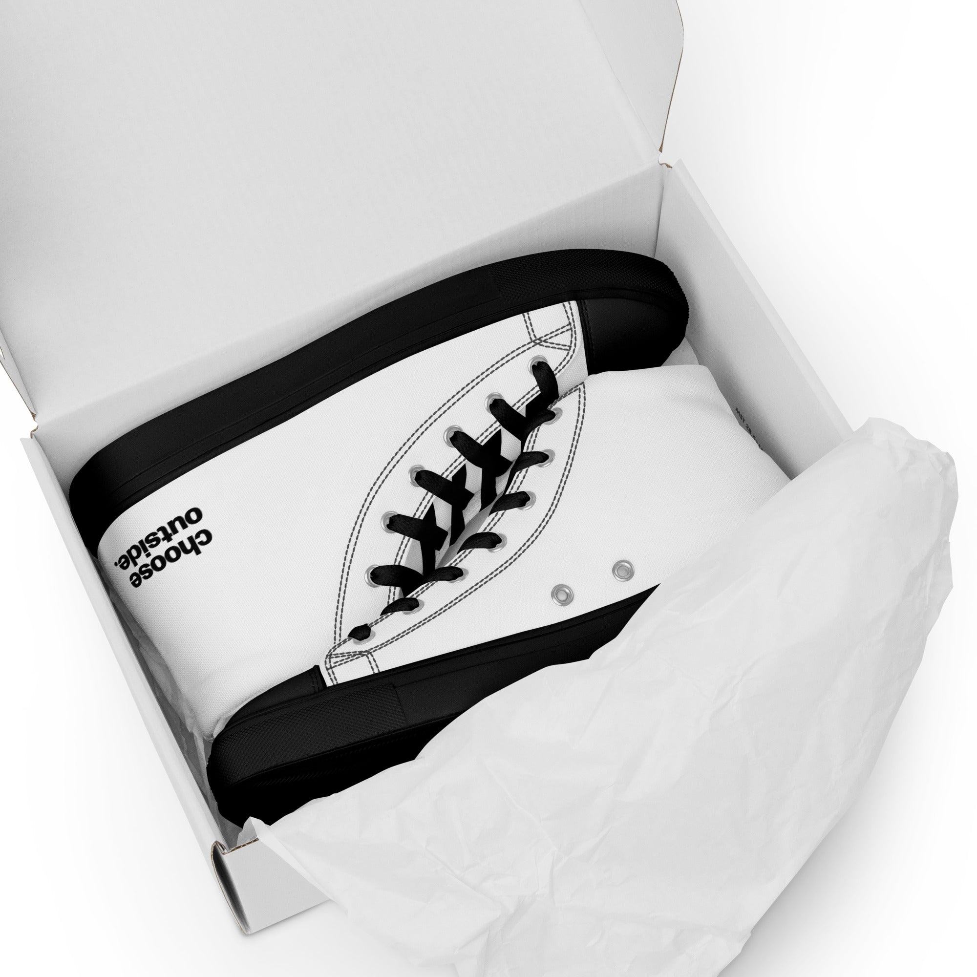 Women’s high top canvas shoes