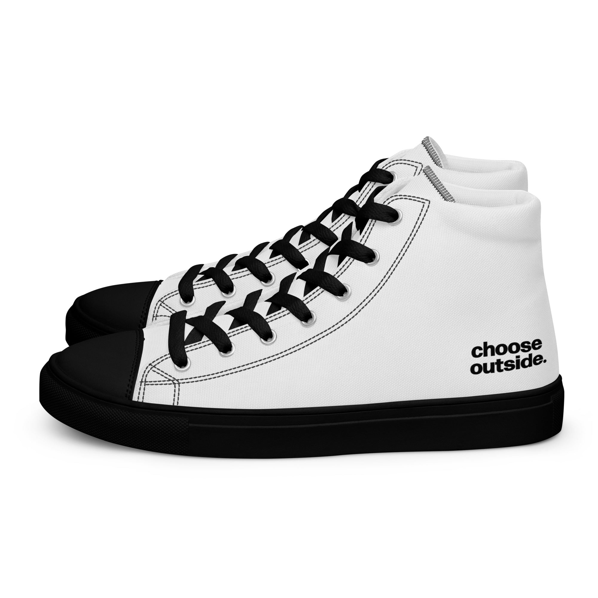 Women’s high top canvas shoes