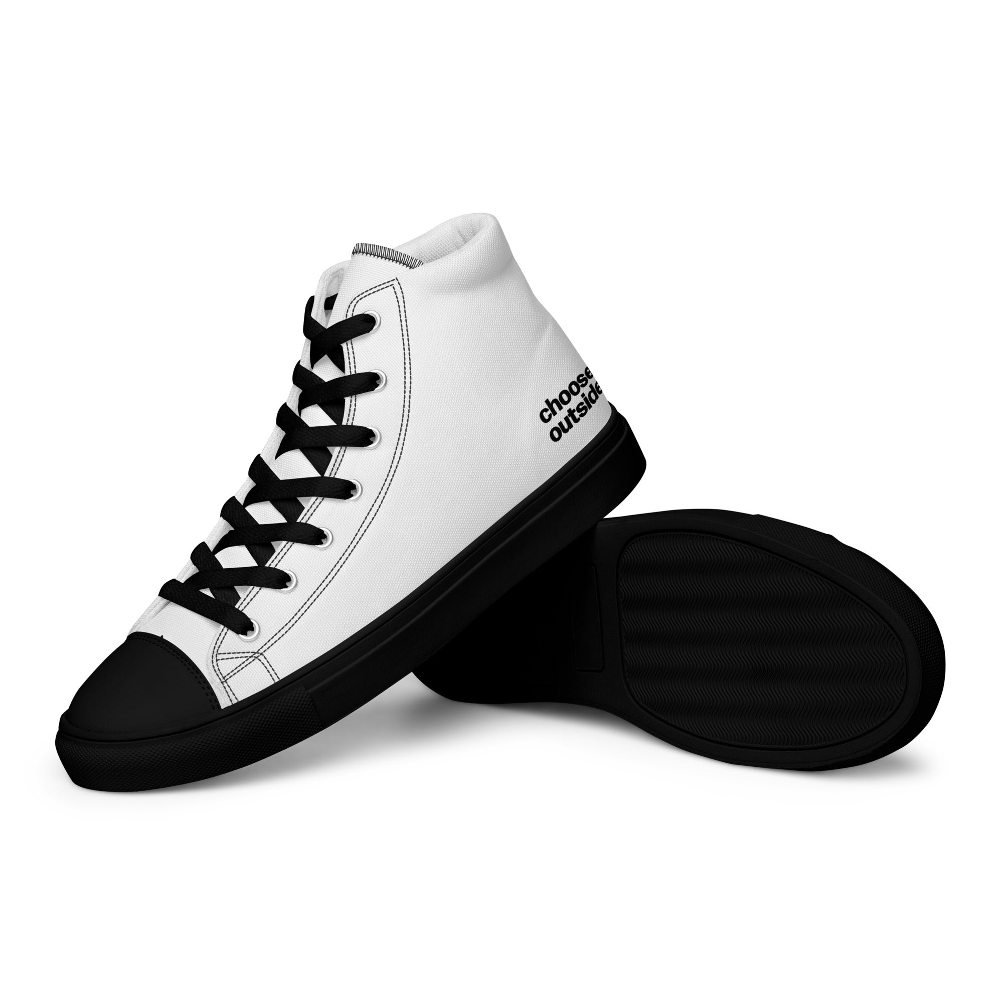 Women’s high top canvas shoes