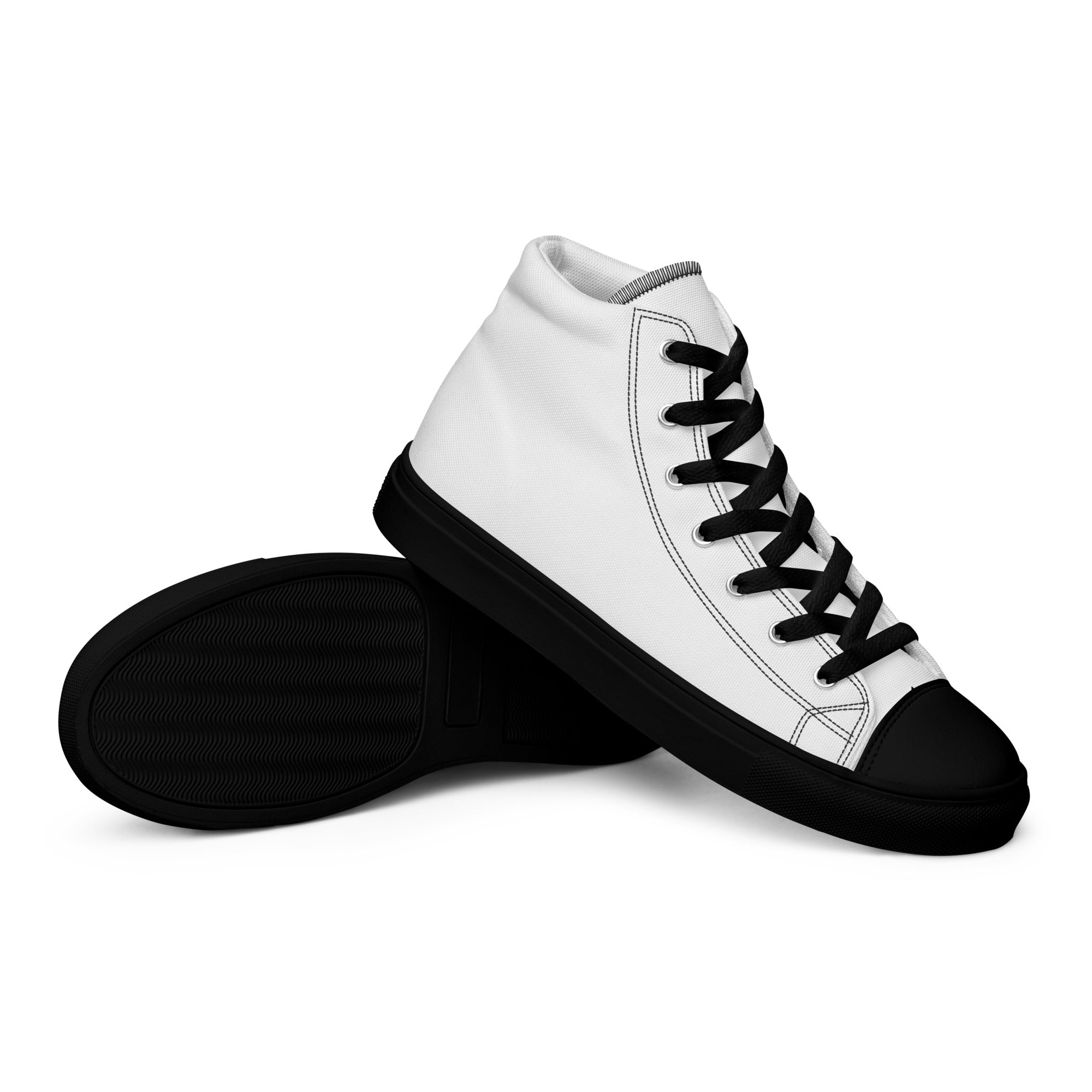 Women’s high top canvas shoes