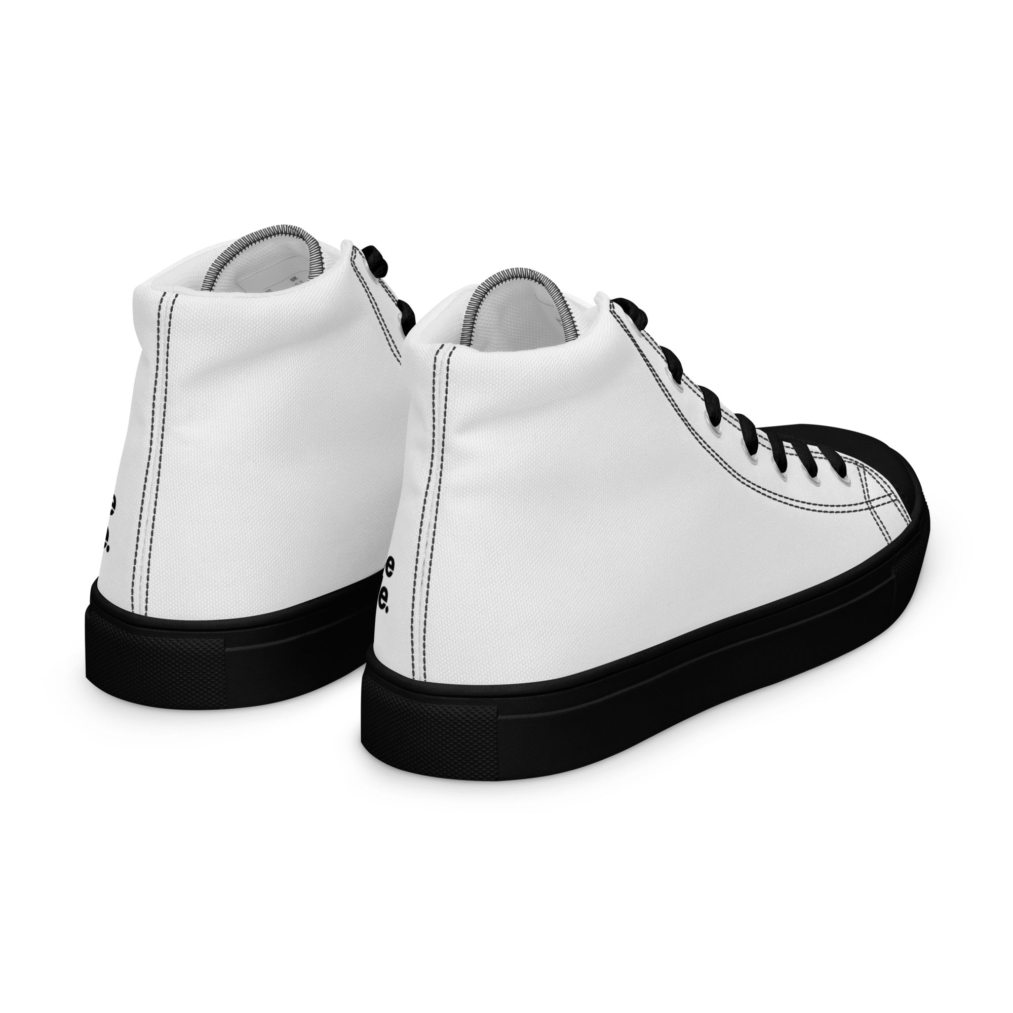 Women’s high top canvas shoes