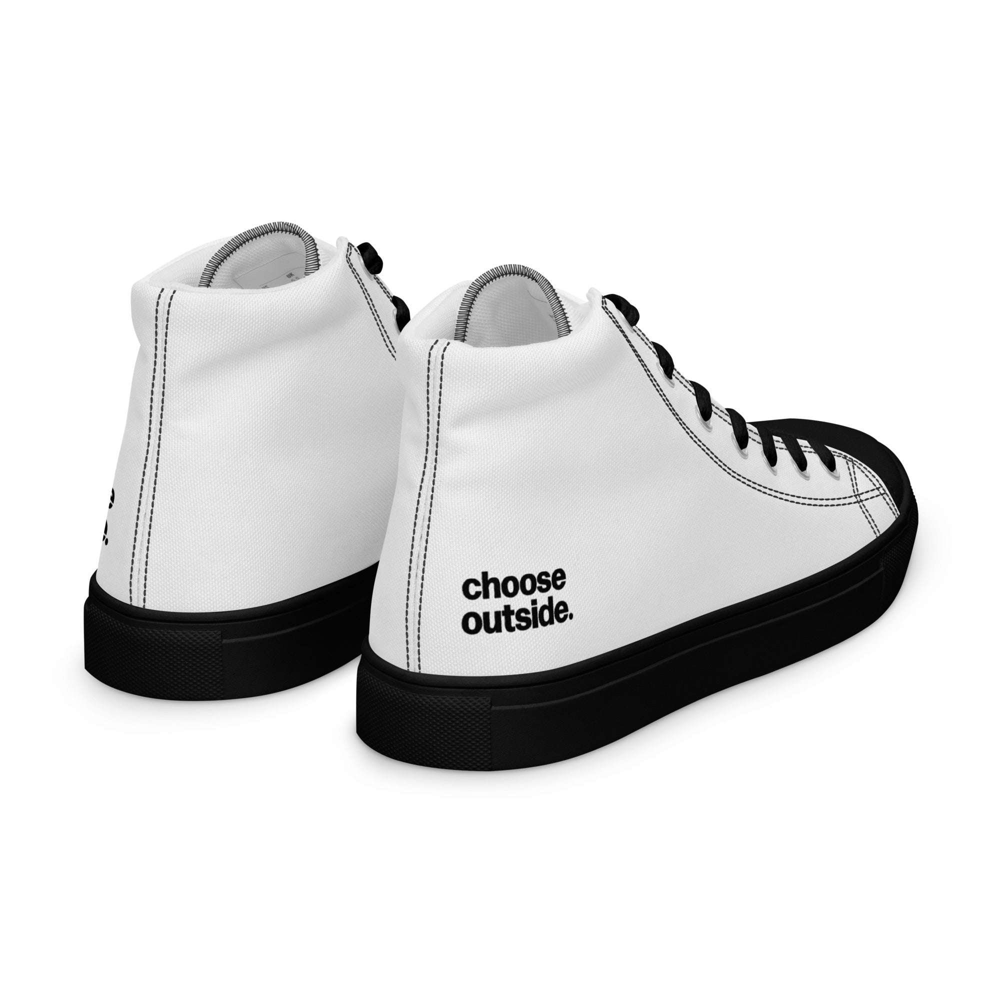 Women’s high top canvas shoes