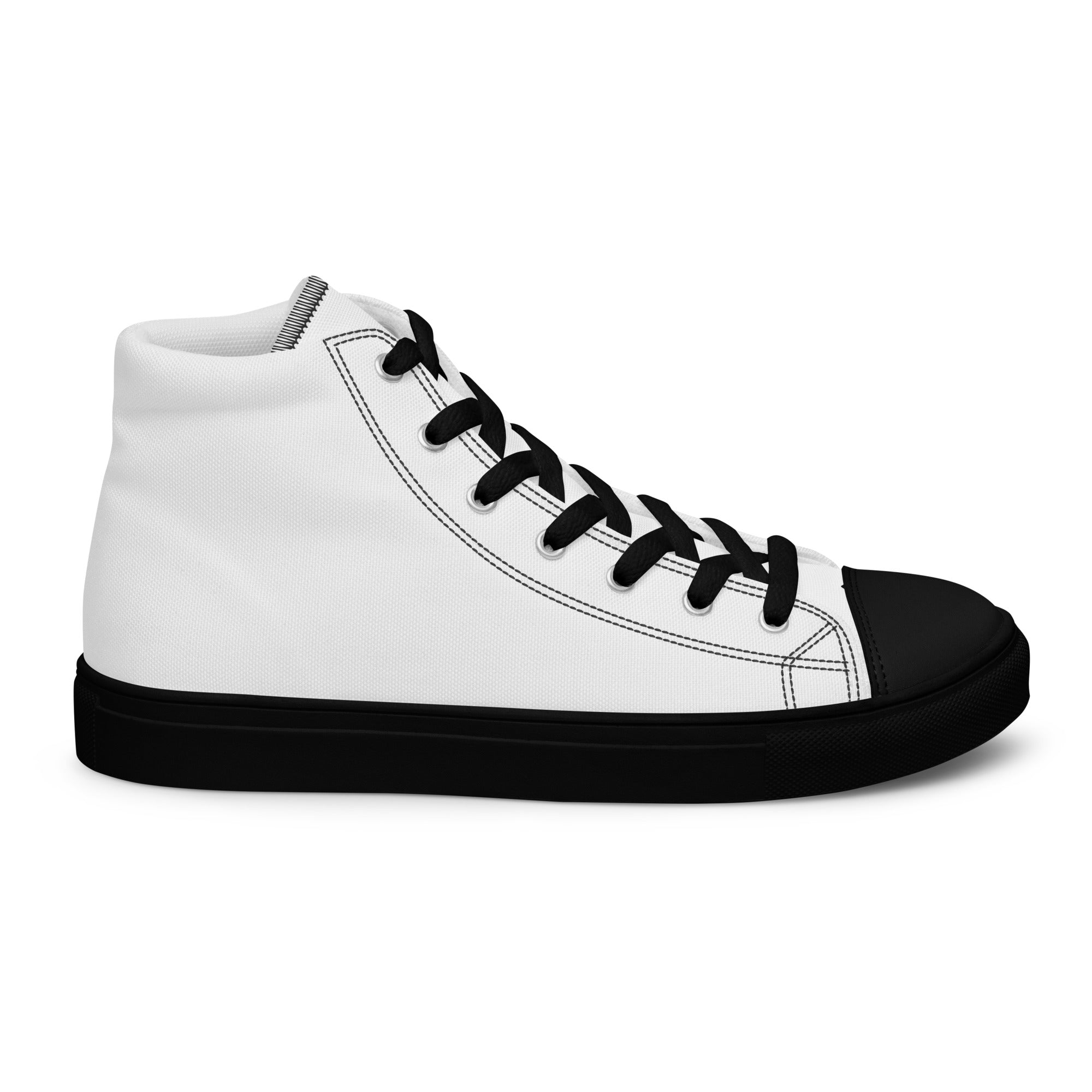 Women’s high top canvas shoes