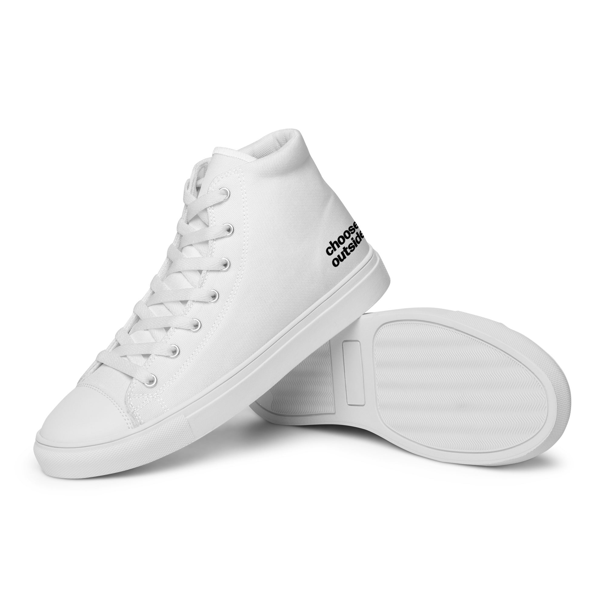 Women’s high top canvas shoes