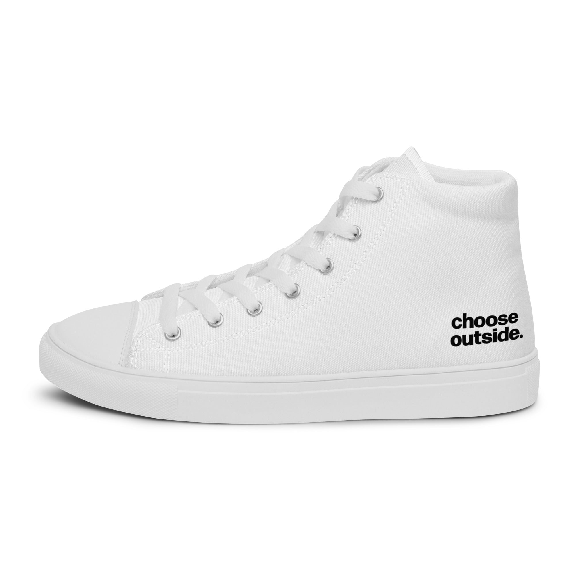 Women’s high top canvas shoes