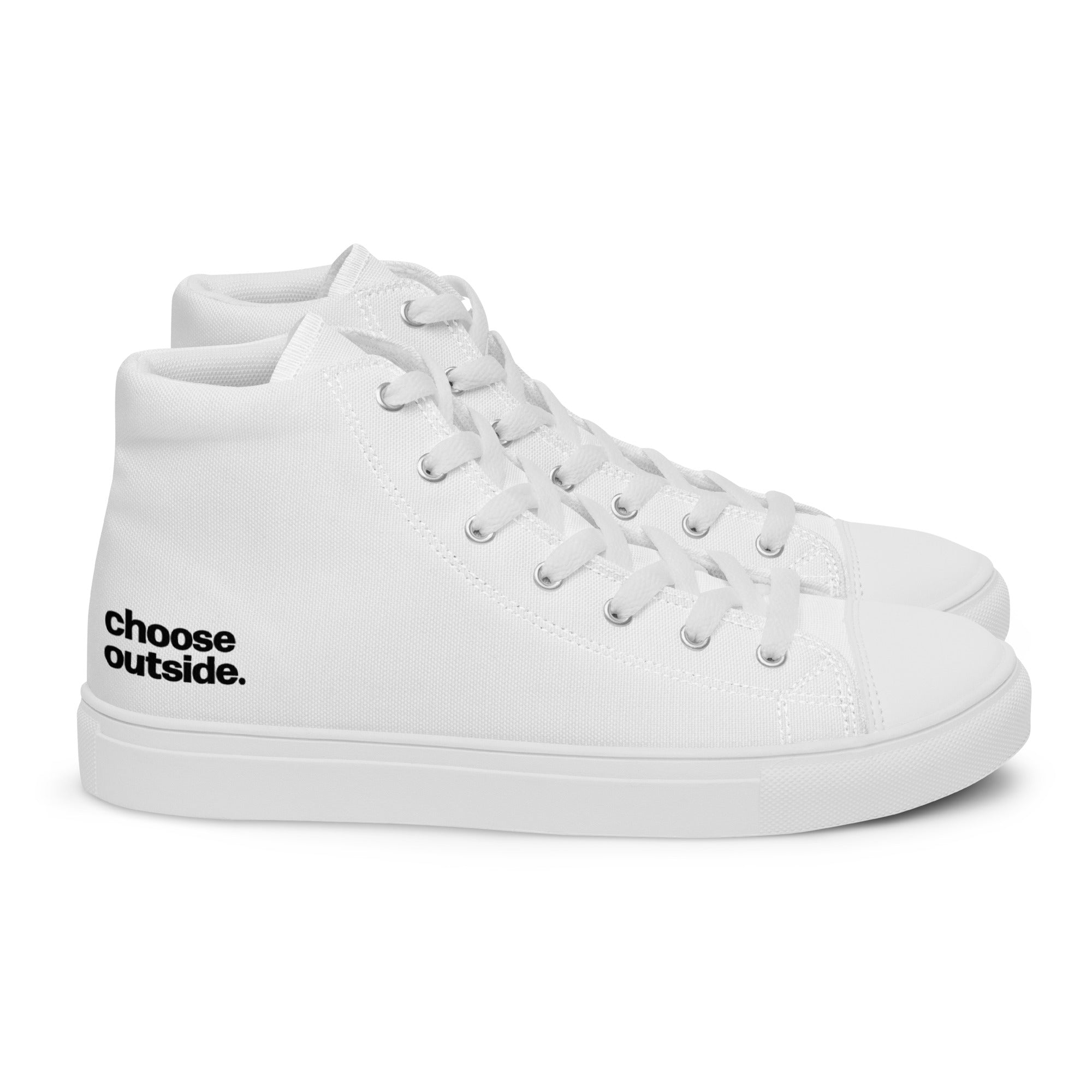 Women’s high top canvas shoes