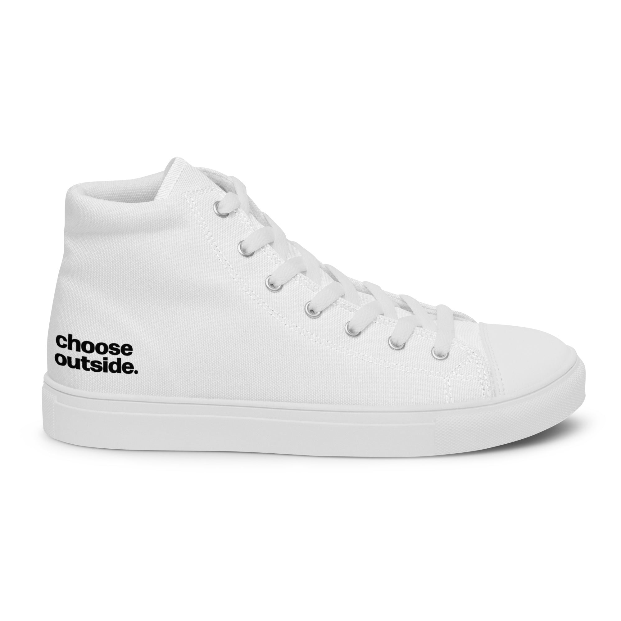 Women’s high top canvas shoes